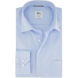 Eterna business overhemd Comfort Fit blauw uni katoen normale fit