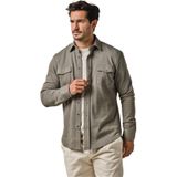 groen Profuomo western overshirt