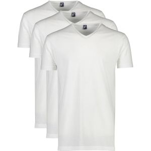 3-pack Vermont Alan Red t-shirt wit