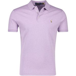 Polo Ralph Lauren polo lila effen Big&Tall katoen