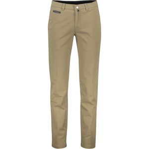 Broek COM4 beige effen katoen