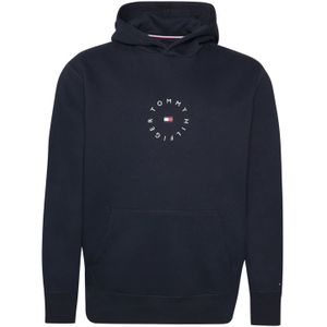 Tommy Hilfiger Big & Tall hoodie navy logo