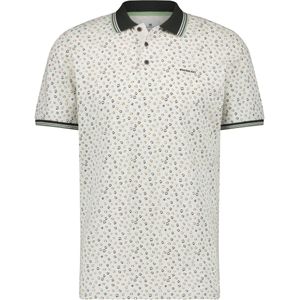 State of Art poloshirt wit met print