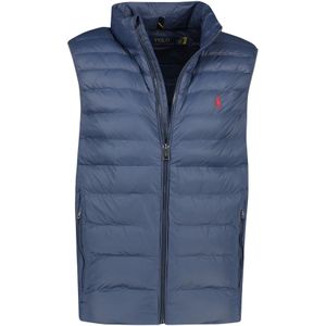 Polo Ralph Lauren bodywarmer effen blauw nylon