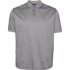 Tommy Hilfiger - Big and Tall Melange Navy - Regular-fit - Heren Poloshirt