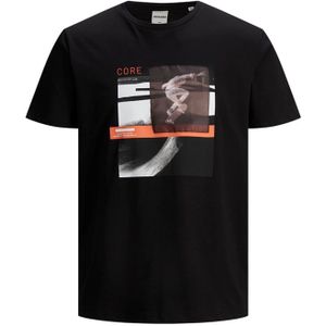 Jack & Jones T-shirt zwart Plus Size