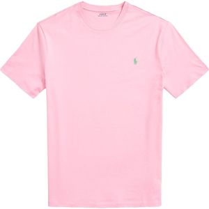 Big & Tall t-shirt Polo Ralph Lauren effen roze