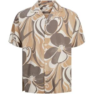 Jack&Jones overhemd bruin print