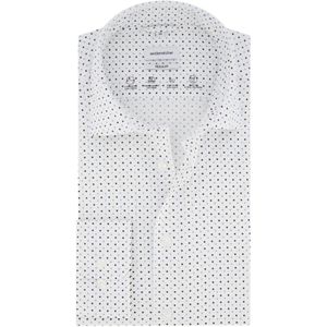 Seidensticker business overhemd Regular normale fit wit geprint