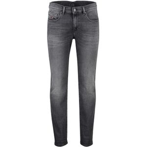Diesel nette jeans grijs effen katoen D-strukt spijker