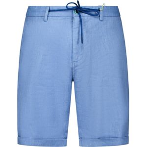 New Zealand korte broek Robson effen blauw normale fit