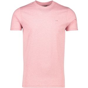 Portofino t-shirt roze gemeleerd katoen