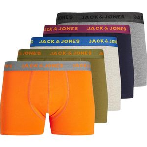 boxershort Jack & Jones grijs effen katoen