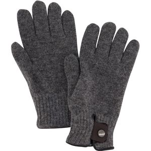 Profuomo handschoenen grijs gemeleerd