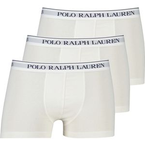 Polo Ralph Lauren boxershort wit effen 3-pack