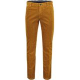 katoenen Meyer rib broek effen camel Bonn