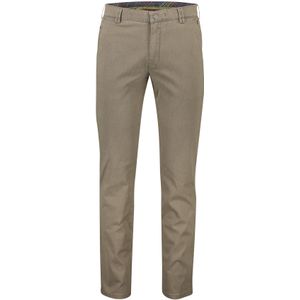 katoenen Meyer Bonn broek beige katoen normale fit