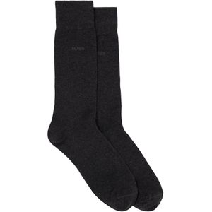 Hugo Boss sokken donkergrijs 2-pack