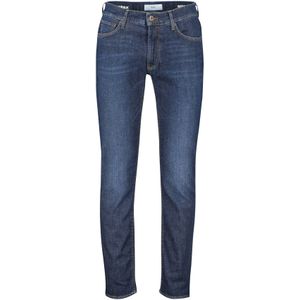 Brax jeans Chuck blauw effen denim zonder omslag