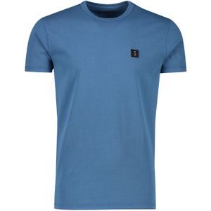 Butcher of Blue T-shirt blauw katoen