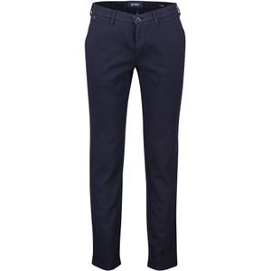 Gardeur katoenen broek 5-pocket donkerblauw effen