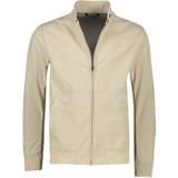 Airforce zomerjas beige normale fit uni rits