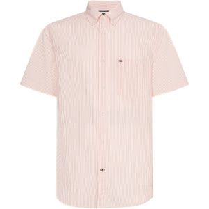 Shirt Tommy Hilfiger roze streep korte mouw
