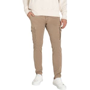 katoenen Mac Pantalon cargo beige effen