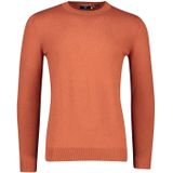 Superdry trui oranje katoen ronde hals