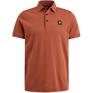 Vanguard polo normale fit roestbruin