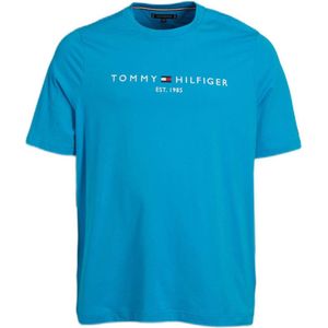 Tommy Hilfiger t-shirt wijde fit blauw print