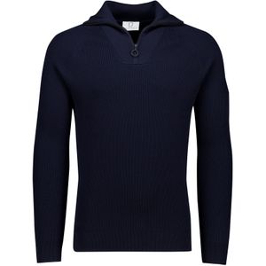 Born With Appetite half zip Tias donkerblauw