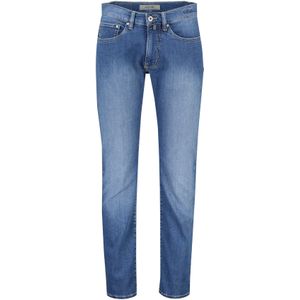 Pierre Cardin jeans lichtblauw effen denim slim fit