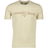 Aeronautica Militare t-shirt beige katoen