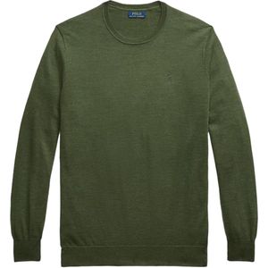 trui Polo Ralph Lauren Big&Tall groen merino wijde fit