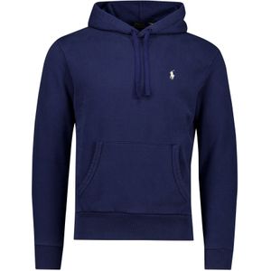 Polo Ralph Lauren - Hoodie - Blauw - Katoen - Donkerblauwe Hoodie Ultiem Comfort