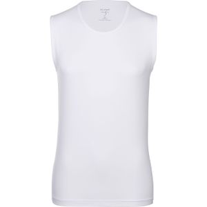 Olymp tanktop Level Five effen katoen wit