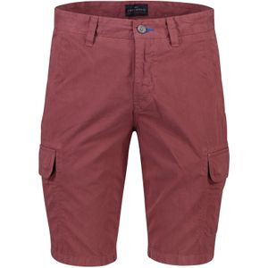 Portofino bermuda rood Mane Latina katoen slim fit