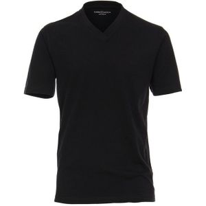 Casa Moda T-shirt zwart wijde fit