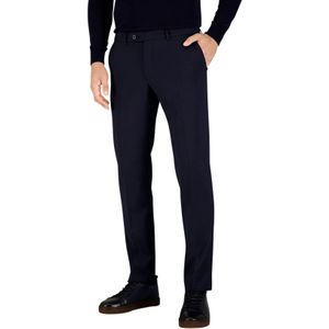 Gardeur broek donkerblauw effen
