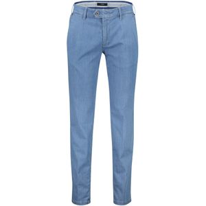 Eurex Chino jeans blauw effen