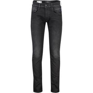 Replay jeans zwart effen katoen