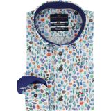 Geprint overhemd Portofino Regular Fit