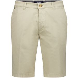 Gardeur beige korte broek katoen