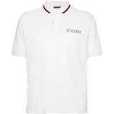 Tommy Hilfiger polo Big & Tall normale fit 1 knoops effen wit