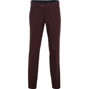 Portofino slim fit chino aubergine Ghibli