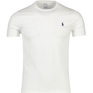 Wit t-shirt Ralph Lauren Custom Slim Fit