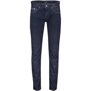 Vanguard jeans donkerblauw effen katoen