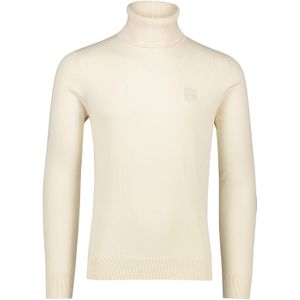 Hugo Boss trui beige Akiro effen katoen