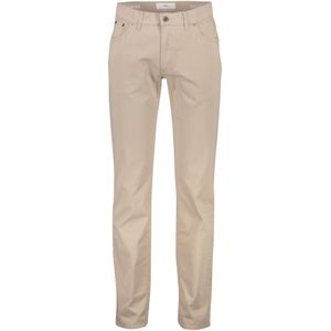 Brax Pantalon beige effen chuck modern fit